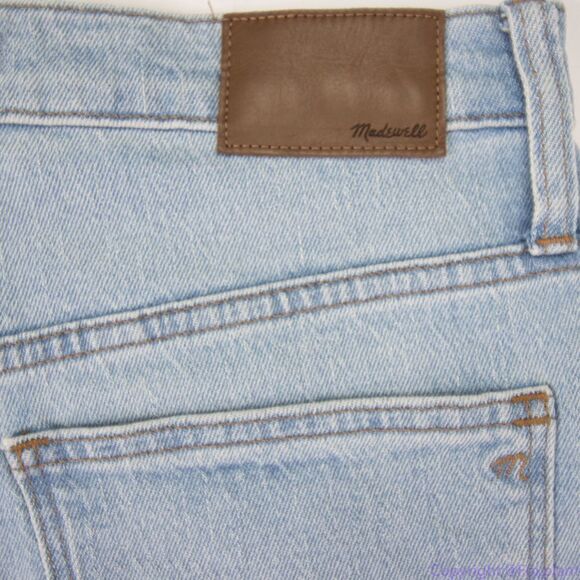 NEW Madewell The High-Rise Slim Crop Boyjean in Dumas Wash: Ripped Edition, 27 - Picture 14 of 16